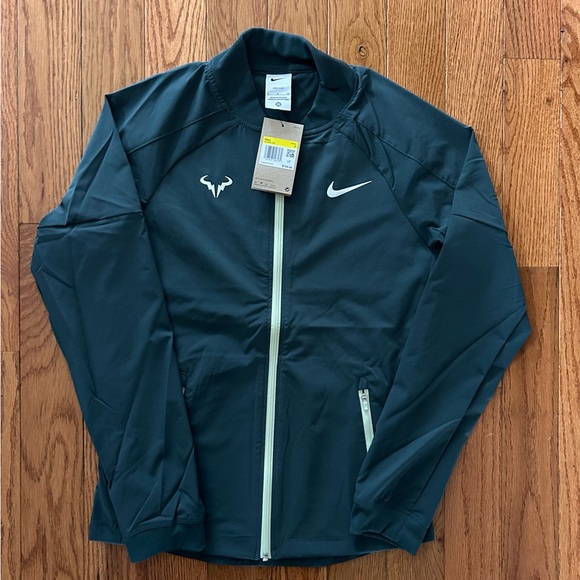 Nike | Jackets & Coats | Rafa Nadal Nike Tennis Dark Green Jacket